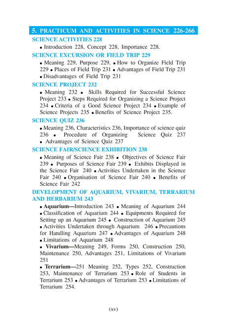 Pedagogy Of Life Science (English Version) Course- VII(B) 3rd Semester - Retail Maharaj