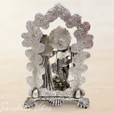 Radha Krishna Statue Special Gift for Wedding and Home Decor Aluminium Showpiece