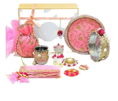 Shubh Saubhagya Karwa Chauth Puja Prasad Kit - Retail Maharaj