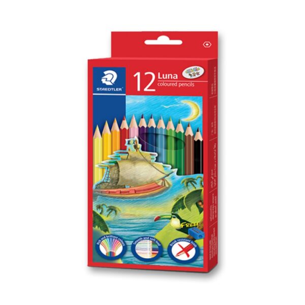 Staedtler Luna Colour Pencils Set for Kids Students and Artists - Retail Maharaj