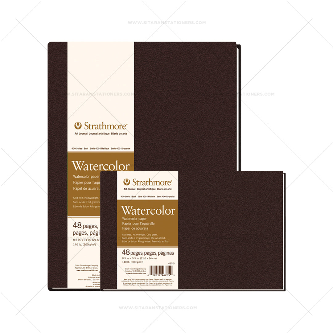 Strathmore 400 Series Watercolor Hardbound Art Journal Cold Press Paper