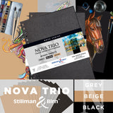 Stillman Birn Trio Nova Series Toned Sketchbook Wirebound
