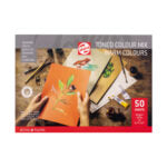 Royal Talens Toned Colour Mix Warm & Cold Paper Pad 180gsm – 50 Sheets - Retail Maharaj