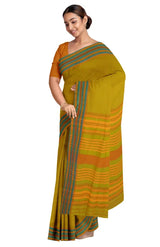 Begumpuri Cotton Saree – Green - Retail Maharaj