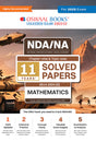 NDA-NA (NATIONAL DEFENCE ACADEMY/NAVAL ACADEMY) 11 Years' Chapter-wise & Topic-wise Solved Papers 2014-2024 (II) | Mathematics | For 2025 Exam - Retail Maharaj