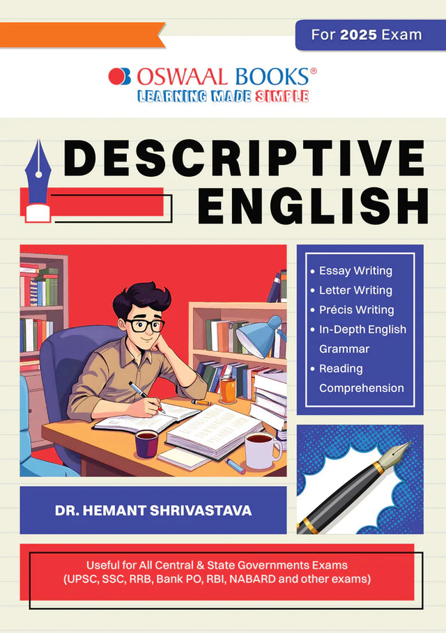 Descriptive English Useful for UPSC, SSC, RRB, PO, NABARD, and RBI & more - Retail Maharaj