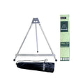 Brustro Aluminum Tabletop Easel – Tri-Pod Design with Rubber Feet, Holds Canvas up to 20” - Retail Maharaj