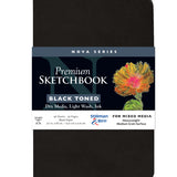 Stillman and Birn Black Nova Series Sketchbook for Mixed Media and Ink