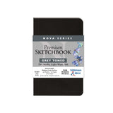 Stillman Birn Grey Nova Series Medium Grain Sketchbook Open Stock