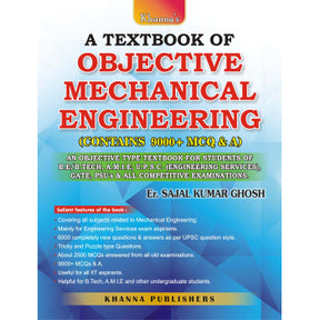 A Textbook of Objective Mechanical Engineering (Contains 9000+ MCQ & A) - Retail Maharaj