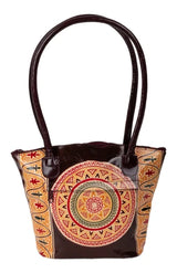 Shantiniketan Leather Ladies Handbag - Retail Maharaj