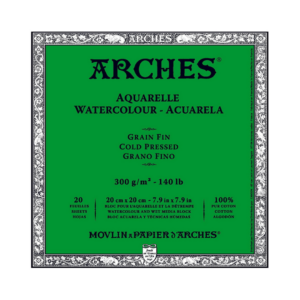 Arches Watercolour Cold Pressed 20 Sheets Blocks - Retail Maharaj