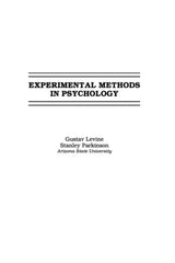 Experimental Methods in Psychology - Retail Maharaj