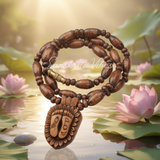 Shri Radha Charan Mala Kanthi | Sacred Tulsi Beads Rosary for Devotion, Meditation & Spiritual Blessings - Retail Maharaj