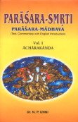 Parasara-Smrti Parasara - Madhava (3 Vols. Set) ; Vol. 1: Acharakanda, Vol. 2: Prayascittakanda, Vol. 3: Vyavaharakanda - Retail Maharaj