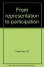From representation to participation - Retail Maharaj
