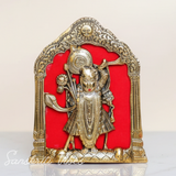 Shree Nathji / Krishna Metal Statue – 20.5 cm Glossy Finish Handcrafted Murti for Pooja, Home Décor & Religious Gift |