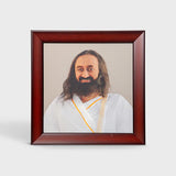 Photo Frame 14 x 14 inch (Sparkle) B | Premium Frame featuring Gurudev Sri Sri Ravi Shankar