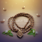 Tiny Beads Radha Small Locket Kanthi Mala – Sacred Tulsi Prayer Beads for Devotion - Retail Maharaj