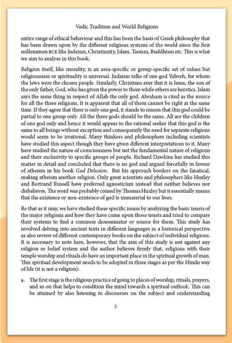 Vedic Tradition & World Religions - Retail Maharaj
