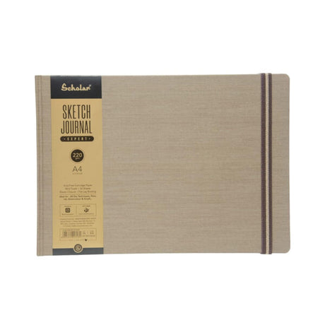 Scholar Expert Sketch Journal 220 GSM Glue Bound 36 Sheets - Retail Maharaj