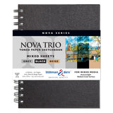 Stillman Birn Trio Nova Series Toned Sketchbook Wirebound