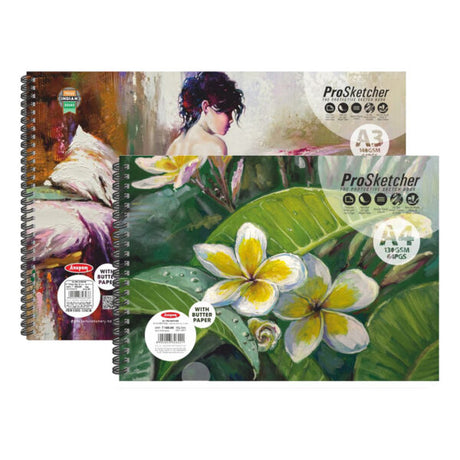Anupam ProSketcher Drawing Book with Butter Paper 140 GSM - Retail Maharaj