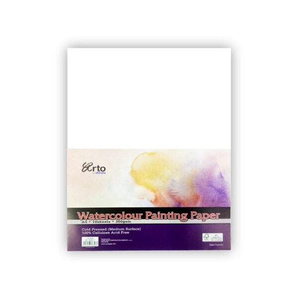 Arto Professional Cellulose Watercolour Paper Cut Pack 300 GSM Open Stock - Retail Maharaj