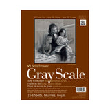 Strathmore 400 Series Gray Scale Drawing Pad 80 lb Assorted Tones - Retail Maharaj