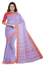 Santipuri Cotton Saree – Mauve - Retail Maharaj