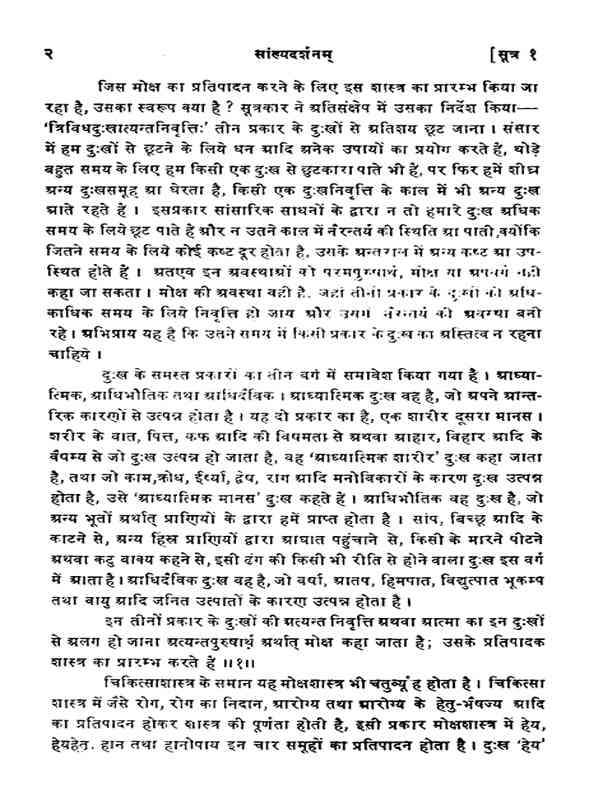 सांख्यदर्शनम्  Sankhya Darshanam - Retail Maharaj
