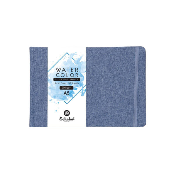 Scholar Watercolour Journal Sketchbook 300 GSM Cold Press Paper - Retail Maharaj