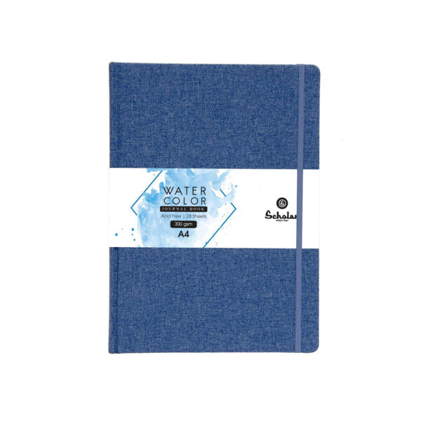Scholar Watercolour Journal Sketchbook 300 GSM Cold Press Paper - Retail Maharaj