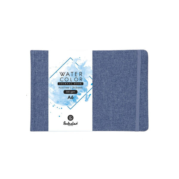 Scholar Watercolour Journal Sketchbook 300 GSM Cold Press Paper - Retail Maharaj