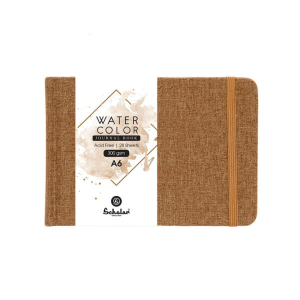 Scholar Watercolour Journal Sketchbook 300 GSM Cold Press Paper - Retail Maharaj