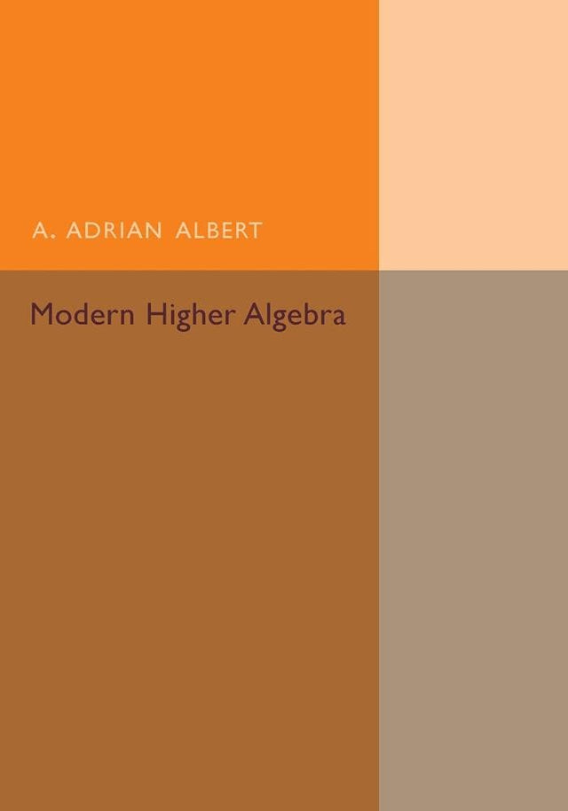 Modern Higher Algebra - Retail Maharaj