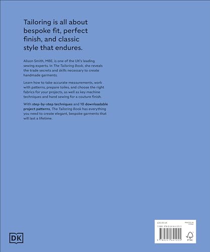 The Tailoring Book: Measuring. Cutting. Fitting. Altering. Finishing