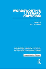 Wordsworth's Literary Criticism - Retail Maharaj