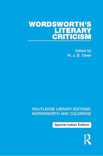 Wordsworth's Literary Criticism - Retail Maharaj