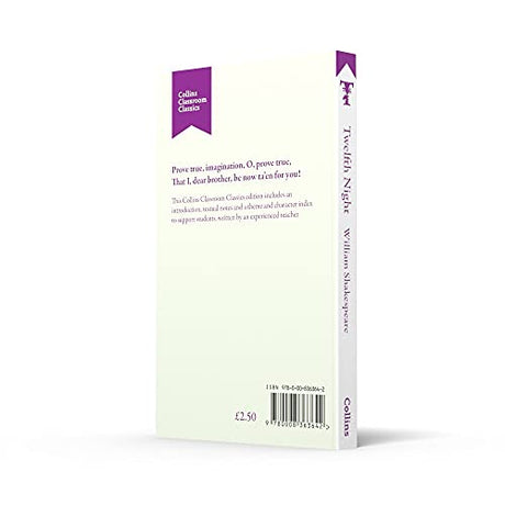 Twelfth Night: GCSE 9-1 and A-level set text student edition (Collins Classroom Classics) - Retail Maharaj