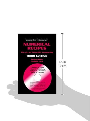 Numerical Recipes Source Code CD-ROM 3rd Edition: The Art of Scientific Computing