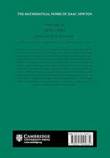 The Mathematical Papers of Isaac Newton: Volume 4, 1674-1684 (The Mathematical Papers of Sir Isaac Newton)