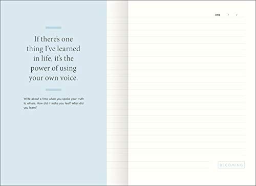 Becoming : A Guided Journal for Discover