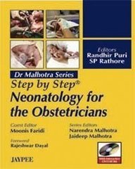 Step By Step Neonatology For The Obstetricians With Int.Dvd-Rom (Dr.Malhotra Series)