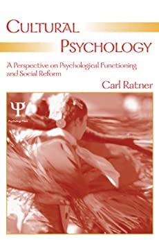 CULTURAL PSYCHOLOGY [Paperback] C RATNER - Retail Maharaj