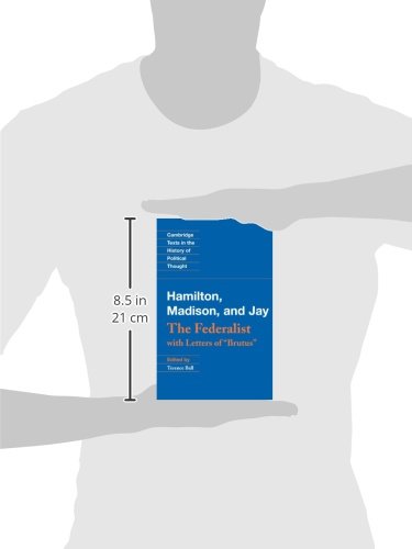 The Federalist: With Letters of Brutus (Cambridge Texts in the History of Political Thought) - Retail Maharaj