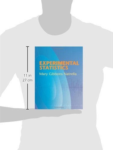 Experimental Statistics (Dover Books on Mathematics)