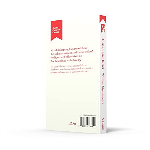 Romeo and Juliet: GCSE 9-1 set text student edition (Collins Classroom Classics) - Retail Maharaj
