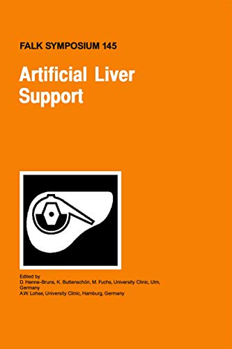 Artificial Liver Support: 145 (Falk Symposium)