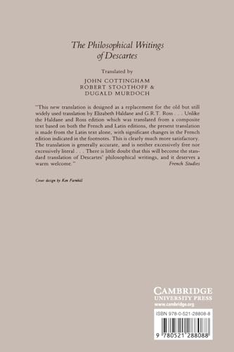 The Philosophical Writings of Descartes: Volume 2: 002